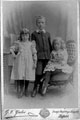 The Beeby children, Winifred, Harry and Mardon of No. 248 Barnsley Road