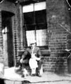 E.H. Collinson with his father at Woodeats E.H. Collinson with his father at Woodeats