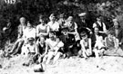 Family on a camping holiday at Bridlington before Second World War
