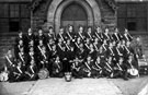 Handsworth Church Lad's Brigade outside Endowed School Rooms, Handsworth