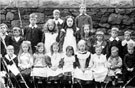 High Bradfield School pupils, 1890's