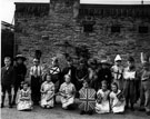 Children from Manor School, Empire Day