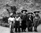 Children from Manor School, Empire Day