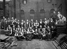 Steel workers from Sheffield Forge and Rolling Mill Co. Ltd., Bridge Street