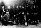 City Road Cemetery, group of workmen (gravediggers)