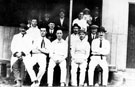 Ecclesfield Special Constables' cricket team during World War I