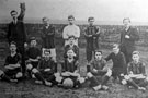 View: s09343 Wadsley National School, football team on Wadsley Common, 1917/18