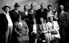 View: s09386 Staff of the Lyceum Theatre on an outing to Skegness in the 1930's or 1940's