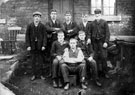 Workers at Benjamin Huntsman's Steel Works, Tinsley Park Road