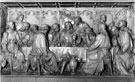 Reredos from St. Michael and All Angels C. of E. Church, Neepsend Lane, Neepsend, depicting 'The Last Supper'