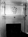View: s09502 Decorative plasterwork over fireplace in Bishops' House, Meersbrook Park, off Norton Lees Lane