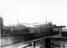 View from the railway sidings at English Steel Corporation, River Don Works, Brightside Lane