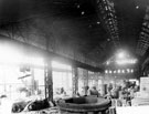 English Steel Corporation, River Don Works, Brightside Lane. Interior reconstruction work in progress