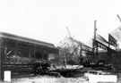 English Steel Corporation, River Don Works, Brightside Lane. Reconstruction of framework