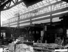 English Steel Corporation, River Don Works, Brightside Lane. Furnace construction
