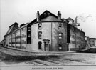 Thomas Marrian and Co.,  Burton Weir Brewery, malt kilns, from the west, Attercliffe Road/ Windsor Street
