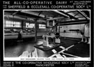 Machinery at Sheffield and Ecclesall Co-operative Society Ltd., New Model Dairy, Archer Road, Millhouses