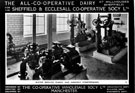 Ammonia compressors and water service pumps, Sheffield and Ecclesall Co-operative Society Ltd., New Model Dairy, Archer Road, Millhouses
