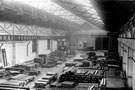 Steel warehouse at W. T. Flather Ltd., Bright Steels, Sheffield Road, Tinsley