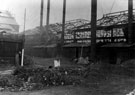 Bomb damage at W. T. Flather Ltd., Standard Steel Works, Sheffield Road, Tinsley
