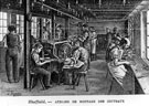 Cutlery manufacture, hafting and assembling of knives