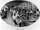 Women workers making umbrella ribs, Samuel Fox and Co. Ltd., Stocksbridge Works