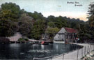 View: s10402 Endcliffe Park boating lake and Holme (Second Endcliffe) grinding wheel