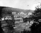 Beeley Wood Tilts (also known as Beeley Wood Works) and Middlewood Footbridge (also known as Killicrankies Bridge) over the River Don, between Middlewood Road North and Beeley Wood Lane
