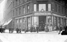 View: s10508 Cole Brothers, department store, Fargate / Church Street from High Street
