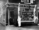 E.M. Taylor, butcher, No. 360 Coleridge Road, Attercliffe
