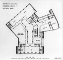 First floor plan, Sheffield and Ecclesall Co-operative Society, The Arcade, Ecclesall Road