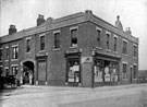 View: s10600 Brightside and Carbrook Co-operative Society Ltd., Coleridge Road Branch, 243 and 245 Coleridge Road and corner of Stovin Road