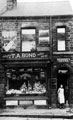 Ada Bond at Tom Bond's grocery shop, No. 605 Abbeydale Road, however, listed in 1933 directory as No. 603, Abbeydale Road