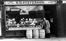 W.H. Stevenson, fruiterer and potato merchant, No. 132 Dykes Lane