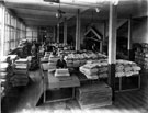 Dispatch / Packing Department, Bedding Warehouse, J.G. Graves Ltd., most probably, 'Westville', Durham Road