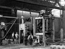 View: s10824 Steel Industry, tyre forging press with electric motors, English Steel Corporation, River Don Works
