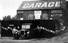 Horace Wilson and Son, Motor and General Engineers, Mosborough Moor, Mosborough. The building was formerly Moorhole Colliery Winding House. Picture shows Richard and Barrie Wilson with lorry