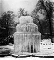 Frozen fountain, Weston Park