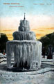 Frozen fountain, Weston Park