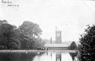 Firth Park duck pond and clock tower pavilion, Firth Park Road