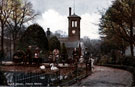 Duck pond and clock tower pavilion, Firth Park Road