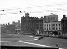 Peace Gardens, first named in 1938, and Norfolk Street showing Howard Chambers