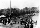Norfolk Park, most probably during preparations for Queen Victoria visit to Sheffield