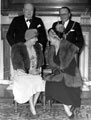Official visit of Winston Churchill, with Herbert Keeble Hawson, Lord Mayor