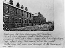 Church Row Cottages, Gladstone Road (now Ridgeway Road), Gleadless