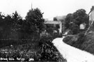 Brook Vale, Back Lane leading from Queen Victoria Road to the Chemical Yard, Totley