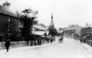 Main Road (later named Handsworth Road), looking east towards St. Mary's Church