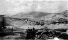 Valley of the Don, by William Ibbitt: An artists impression of the Upper Don Valley, showing the housing,.  growing industry and surrounding countryside