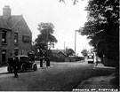 Crookes, taken from Lydgate Lane, Old Grindstone Inn on left, looking towards Crookes Road