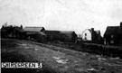 North side of Nether Shire Lane looking westward Shiregreen showing Pear Tree House and Beard's house part of Helliwells Farm